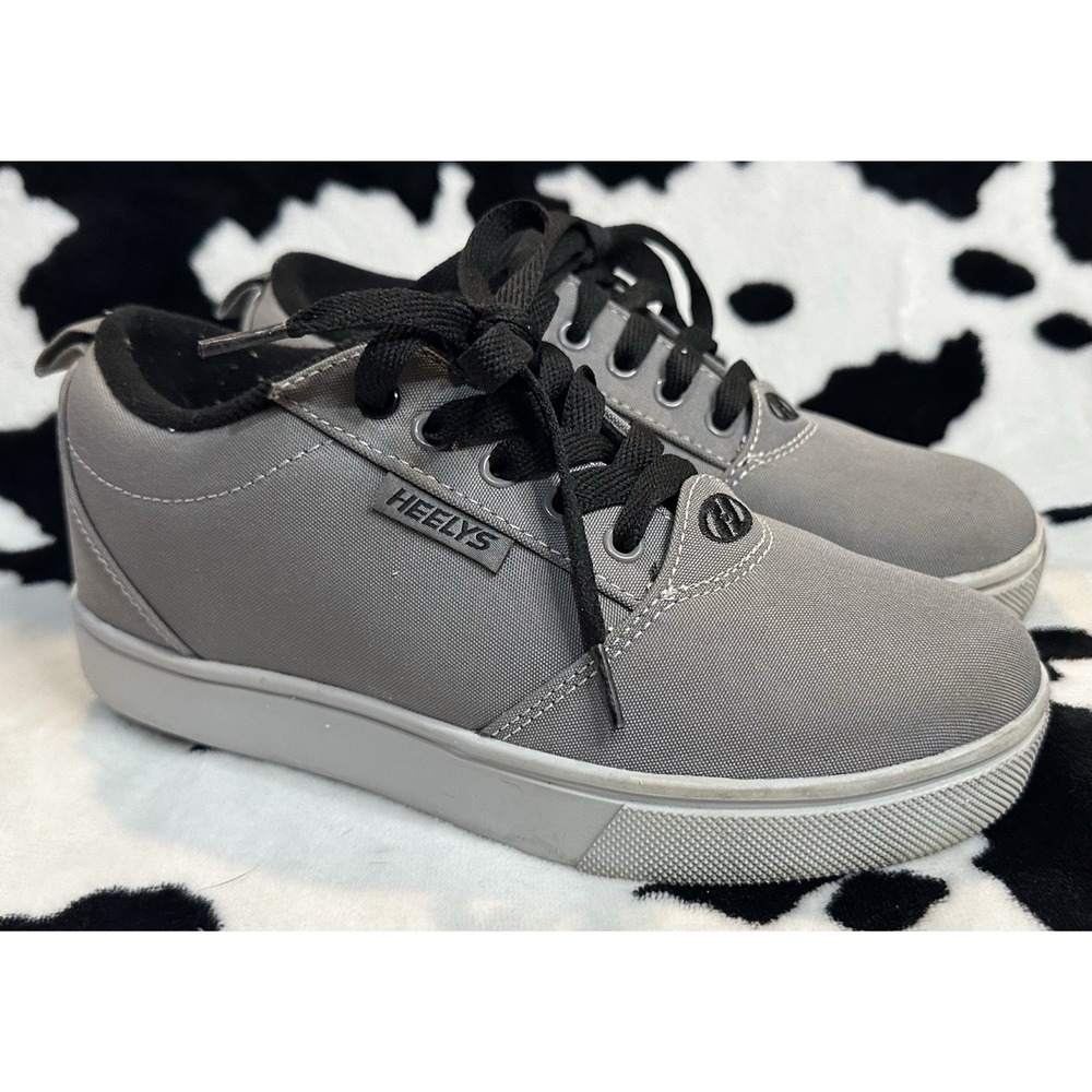 Heelys Kids' Pro 20 LG Skate Sneaker Size‎ 4 - Grey/Black